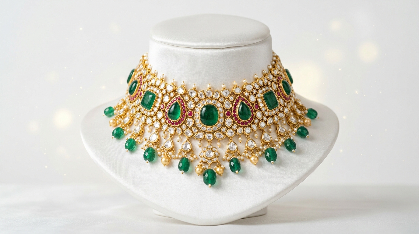 Emerald Queen's Bridal Haar